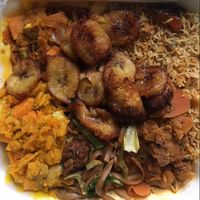 a bit of everything  at Zionly Manna in South East London