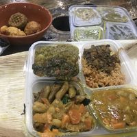 The £10 meal deal at Zionly Manna in South East London