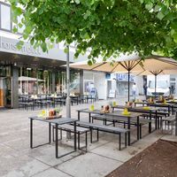 Außenbereich  at Hans im Glück in Mainz