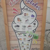 carta at Heladeria La Nativa in Fuerteventura