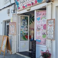 Outside at Heladeria La Nativa in Fuerteventura