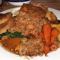 Vegan roast at The Deaf Institute Bar and Kitchen in Manchester