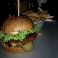 holy seitan burger at The Deaf Institute Bar and Kitchen in Manchester