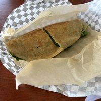 Vegan wrap  at Country Organics in Redding