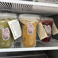 Frozen soup to go   at Country Organics in Redding