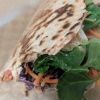 bbq wrap at Country Organics in Redding