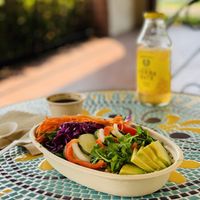 Yum yum yum at Country Organics in Redding