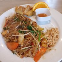 pad tahi at Star Anise Thai Cuisine in San Diego