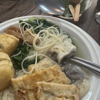 Xiao Mian Soup Special and drumsticks were fantastic!  at LN Fortunate Coffee - Duta Mas in Jakarta