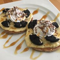 Oreo pancake at Great Bistro in Budapest