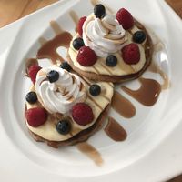 Pancakes summertime  at Great Bistro in Budapest