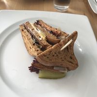 Club sandwich  at Great Bistro in Budapest