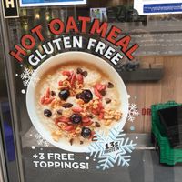 Front door at Juice Press - Hell's Kitchen in New York City