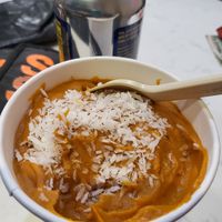 Coconut curry at Juice Press - Hell's Kitchen in New York City