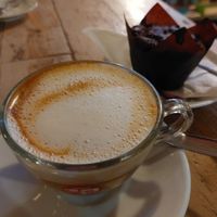 Cappuccino  at Bar Lento in Rimini