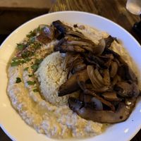 Vegan mushroom shawarma  at Ziatun in Beacon