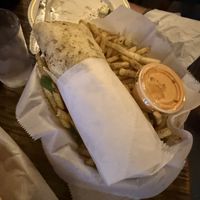 Falafel wrap  at Ziatun in Beacon