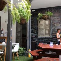 info board at Bioway in Cali