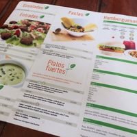 menu at Bioway in Cali