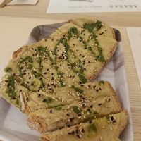 Avocado toast at O Xexexe in Costa Da Caparica