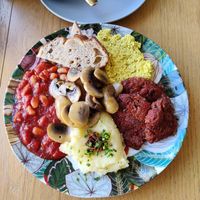 Savory brunch #Veganuary at O Xexexe in Costa Da Caparica