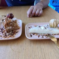 Desserts - beautiful and yummy #Veganuary at O Xexexe in Costa Da Caparica