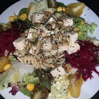 tofu Salad  at Alfarroba Cafe in Albufeira