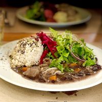 Feijoada  at Alfarroba Cafe in Albufeira