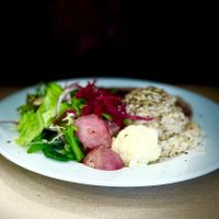 Feijoada  at Alfarroba Cafe in Albufeira