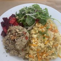 Plato del día   at Alfarroba Cafe in Albufeira