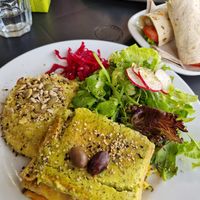 sooo good at Alfarroba Cafe in Albufeira