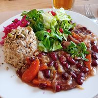 Lunch of the day at Alfarroba Cafe in Albufeira