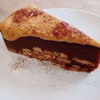 Dessert at Alfarroba Cafe in Albufeira