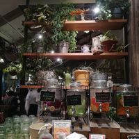 Free flavored water at Mr. Farmer - Shinjuku in Tokyo