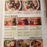 Menu at Mr. Farmer - Shinjuku in Tokyo