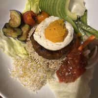 Loco moco bowl   at Mr. Farmer - Shinjuku in Tokyo