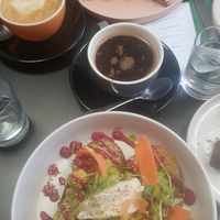 Avocado toast with scrambled tofu at Hey Plant Bae in Edinburgh