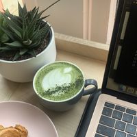 matcha  at Hey Plant Bae in Edinburgh