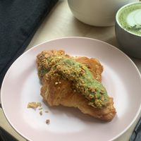 pistachio croissant   at Hey Plant Bae in Edinburgh