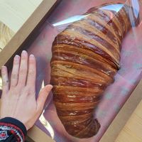 Daddy croissant at Hey Plant Bae in Edinburgh