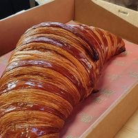 Giant croissant gi at Hey Plant Bae in Edinburgh