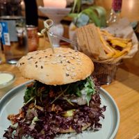 Western Burger mit Pommes 🥰 at Ich Bin So Frey in Landau