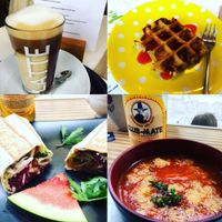 Lunch and snack at Ich Bin So Frey in Landau