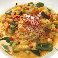 vegan curry at Ich Bin So Frey in Landau