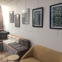 Inside decor  at La Face B in Lille