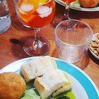 Vegan arancini at La Face B in Lille
