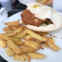 Vegan pita at Compose It in Narbonne