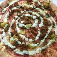 Vegane Pizza Döner  at Dilo's Kebab & Pizza House in Landau