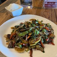 Pad Pak mixed vegetables   at Pakpao Thai in Dallas
