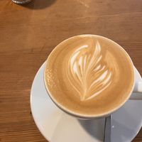 Cappuccino with oat milk  at Kawiarnia Stragan in Poznan